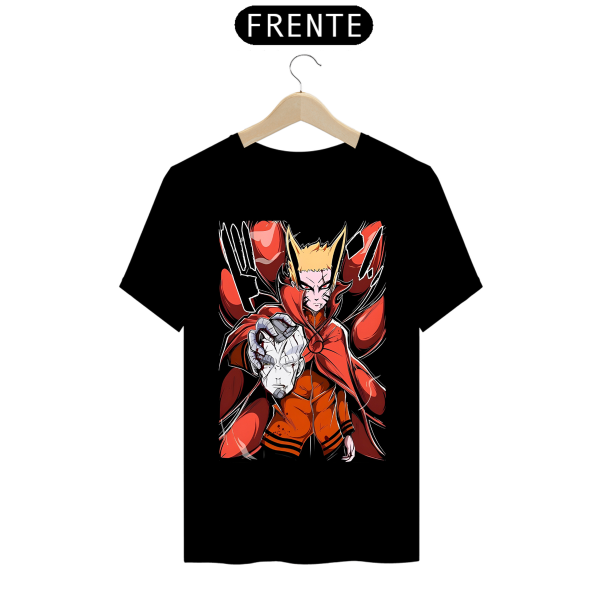 Nome do produto: Camiseta - Naruto Modo Barion