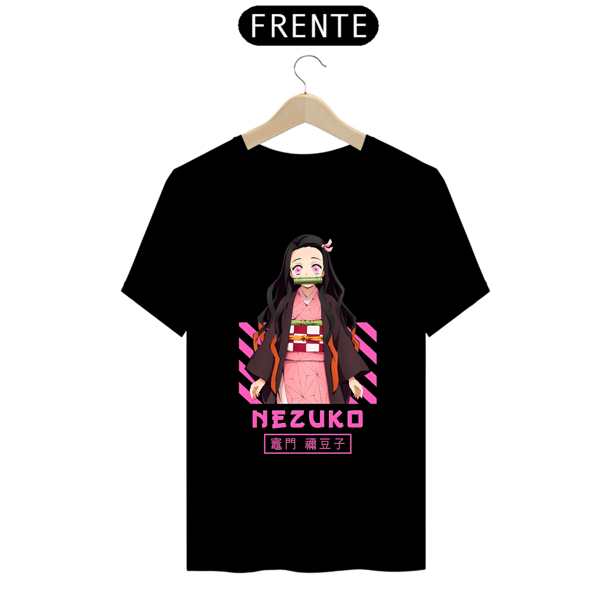 Nome do produto: Camiseta - Nezuko Kamado (Demon Slayer)