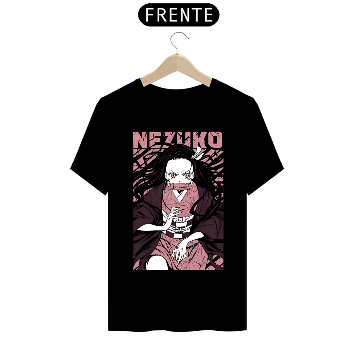 Nome do produto: Camiseta - Nezuko Kamado (Demon Slayer)