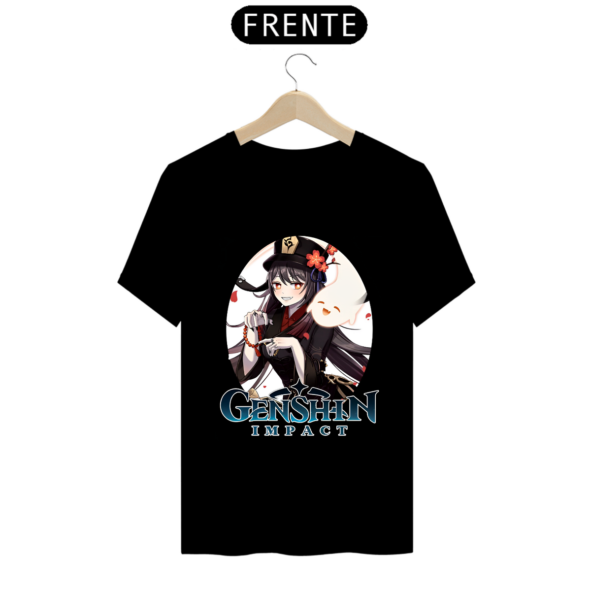 Nome do produto: Camiseta - Hutao (Genshin Impact)