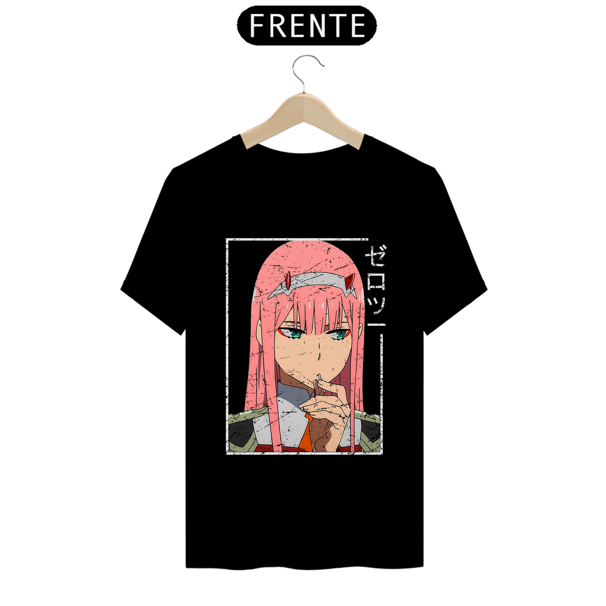 Nome do produto: Camiseta - Zero Two (Darling in the Franxx)