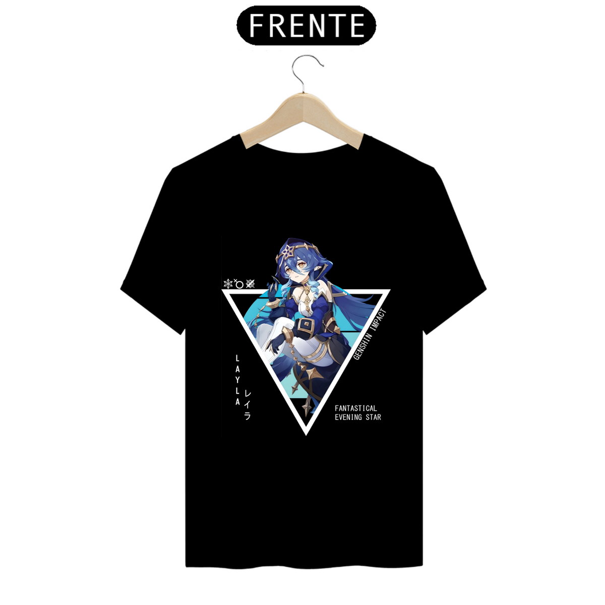 Nome do produto: Camiseta - Layla (Genshin Impact)