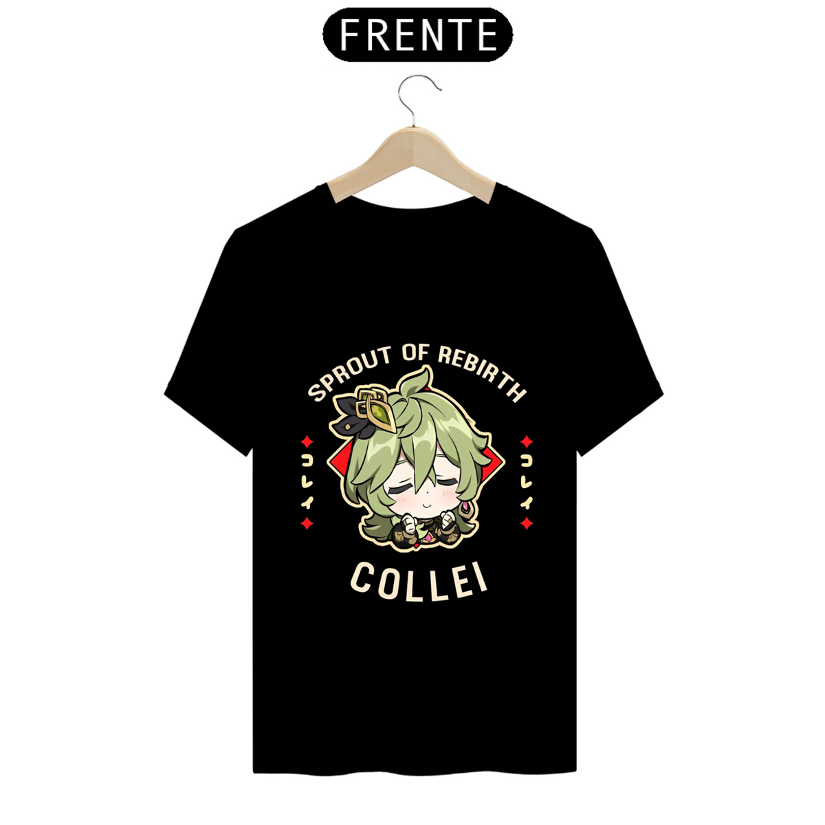 Nome do produto: Camiseta - Collei Chibi (Genshin Impact)