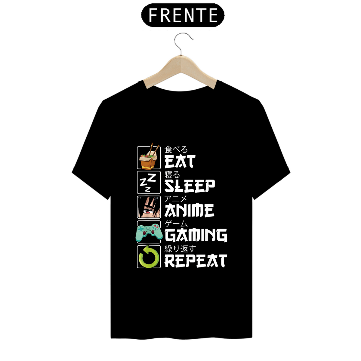 Nome do produto: Camiseta - Repeat