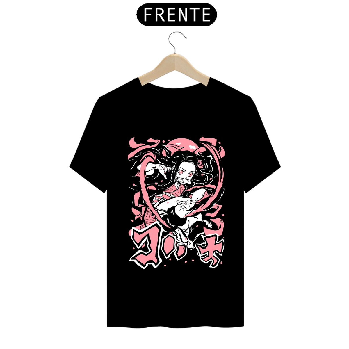 Nome do produto: Camiseta - Nezuko Kamado (Demon Slayer)