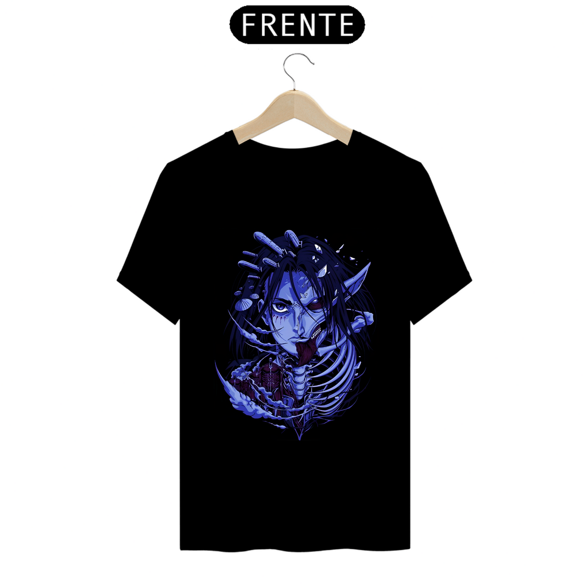 Nome do produto: Camiseta - Eren Yeager (Attack on Titan)