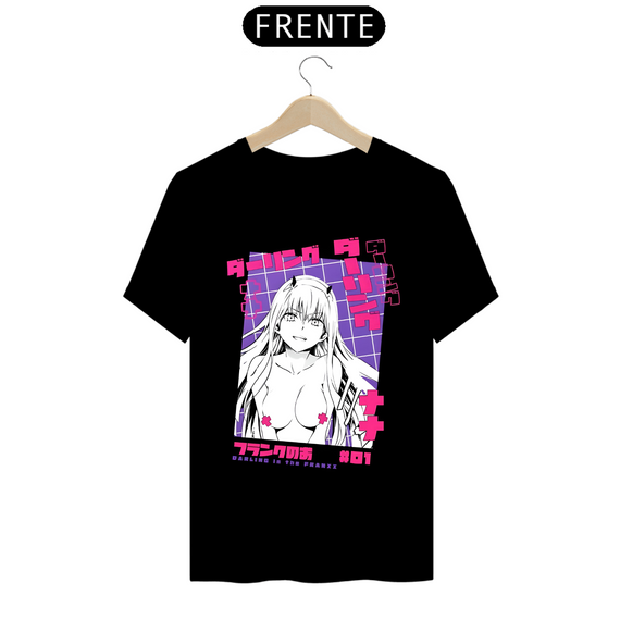 Camiseta - Zero Two (Darling in the Franxx)