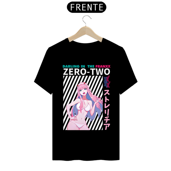 Camiseta - Zero Two (Darling in the Franxx)