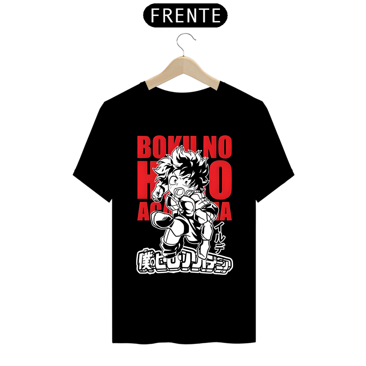 Nome do produto: Camiseta - Izuku Midoriya (My Hero Academia)