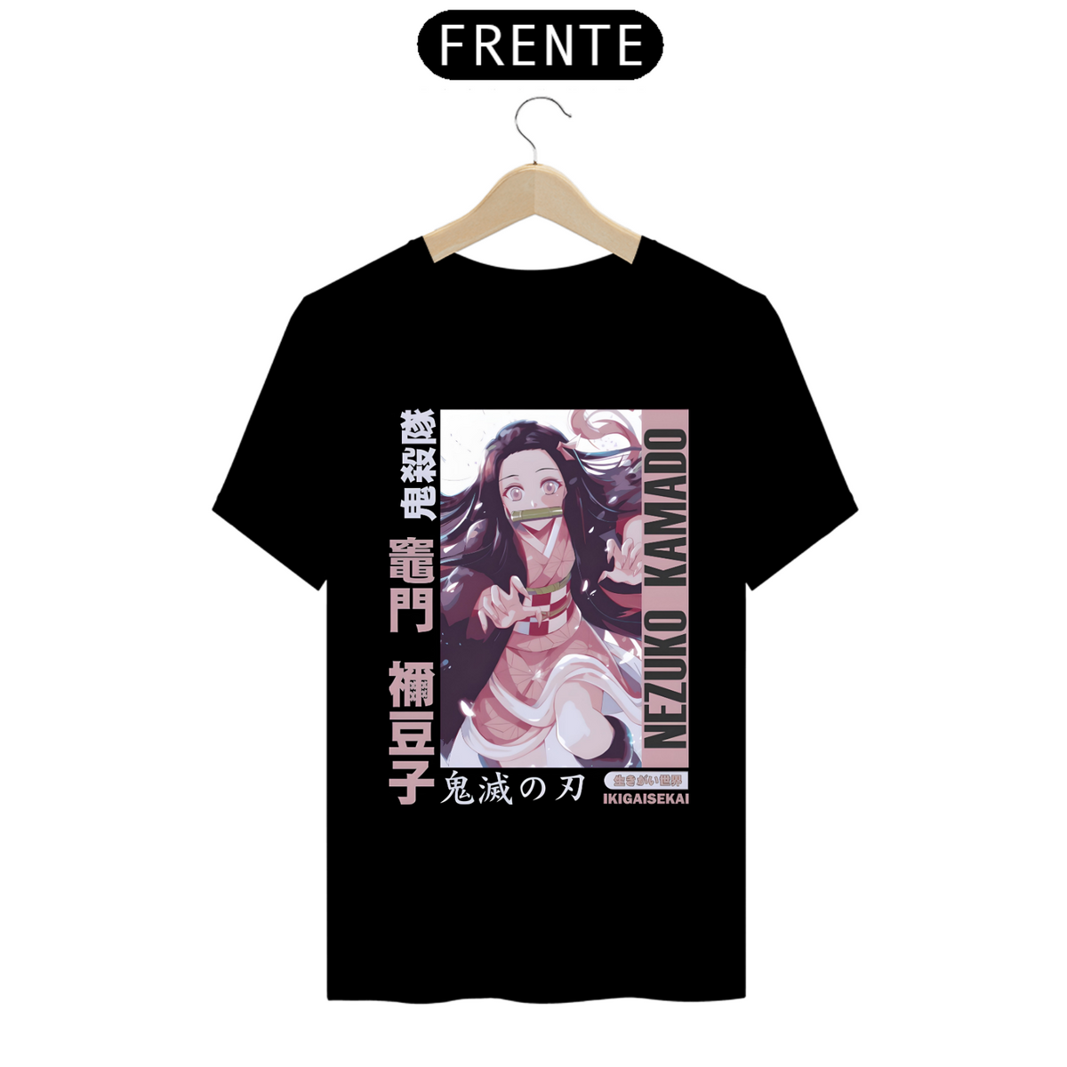 Nome do produto: Camiseta - Nezuko Kamado (Demon Slayer)