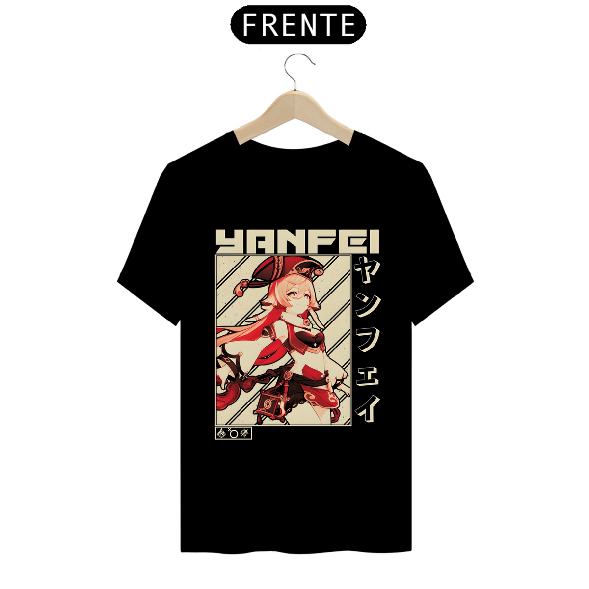 Nome do produto: Camiseta - Yanfei (Genshin Impact)