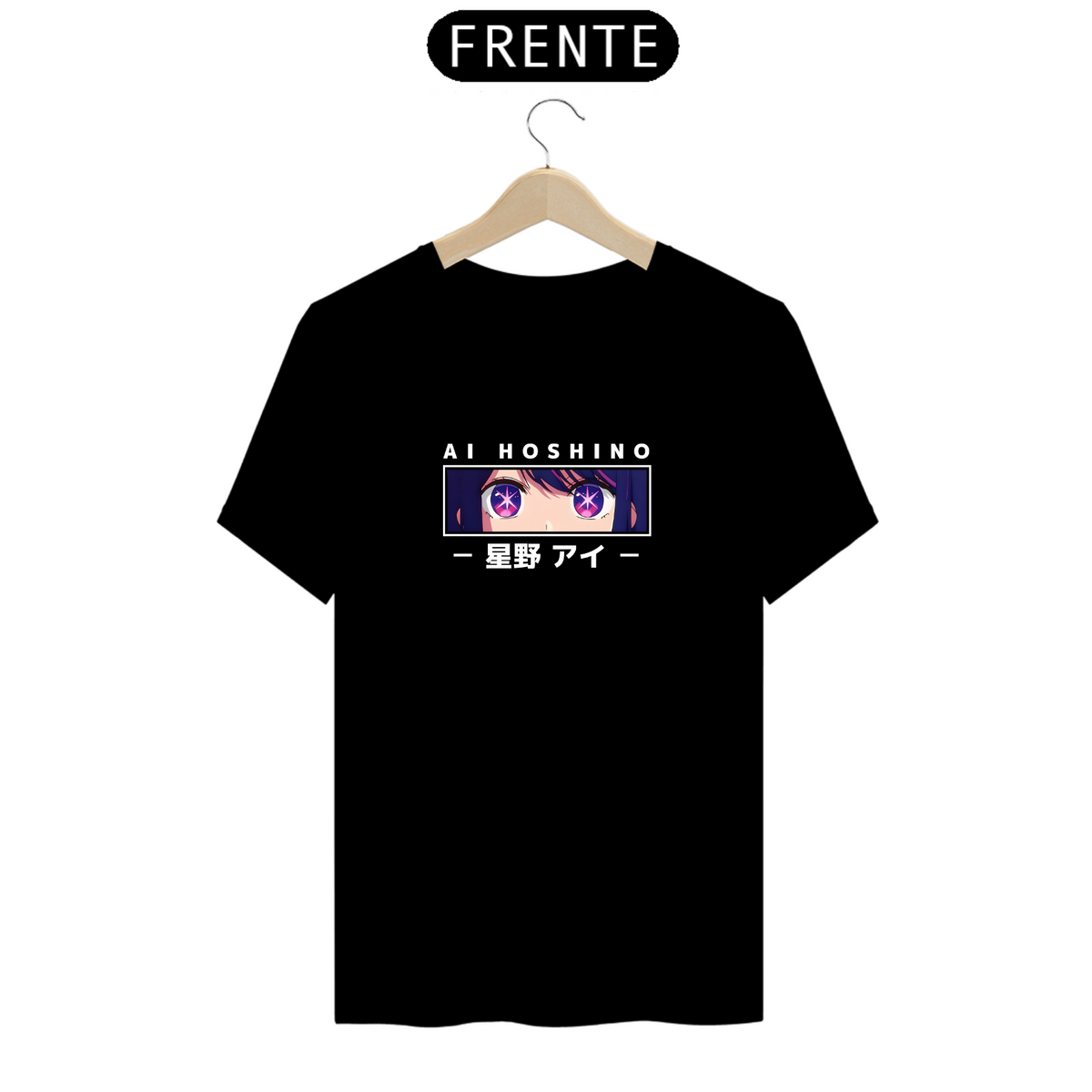 Nome do produto: Camiseta - Ai Hoshino (Oshi no Ko)