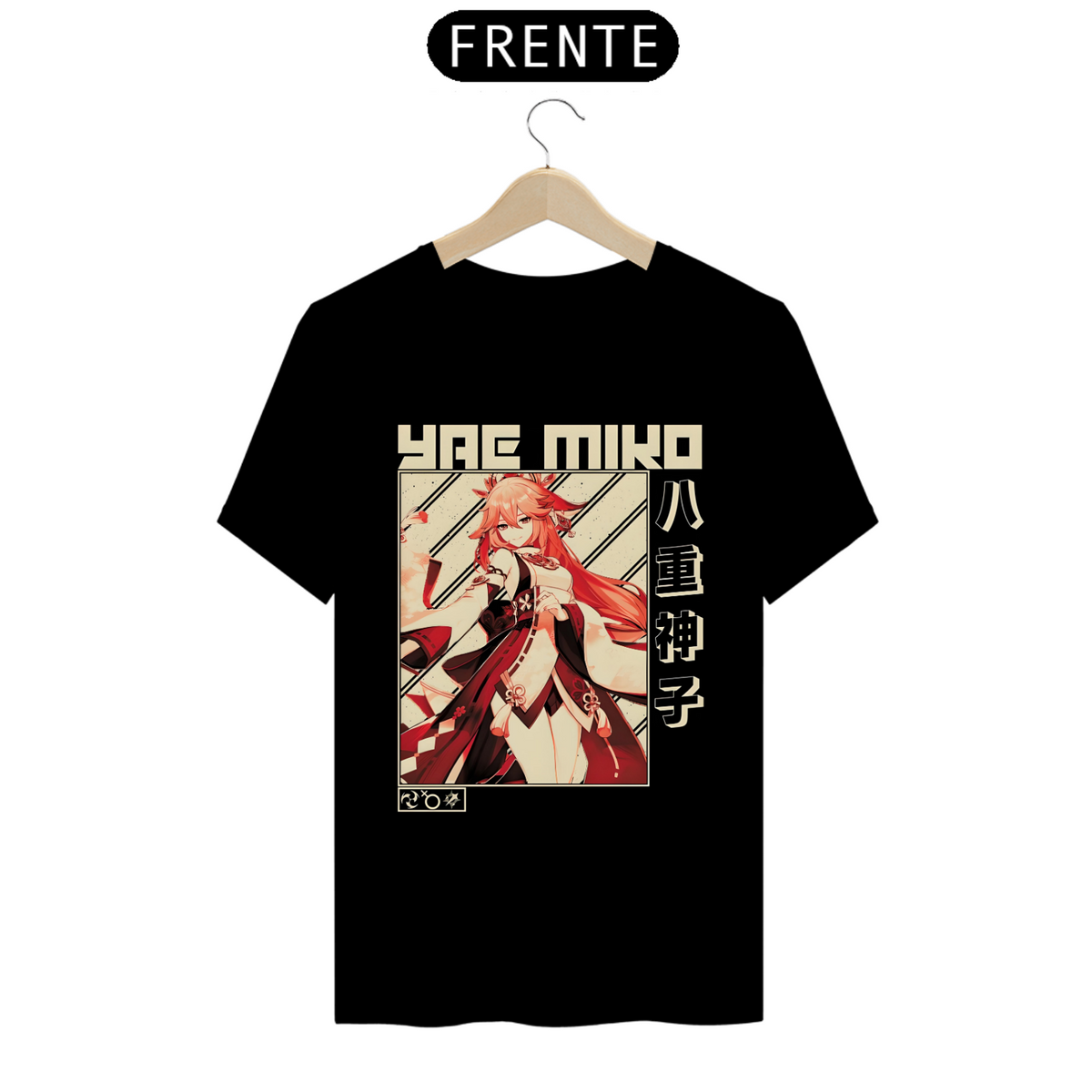 Nome do produto: Camiseta - Yae Miko (Genshin Impact)