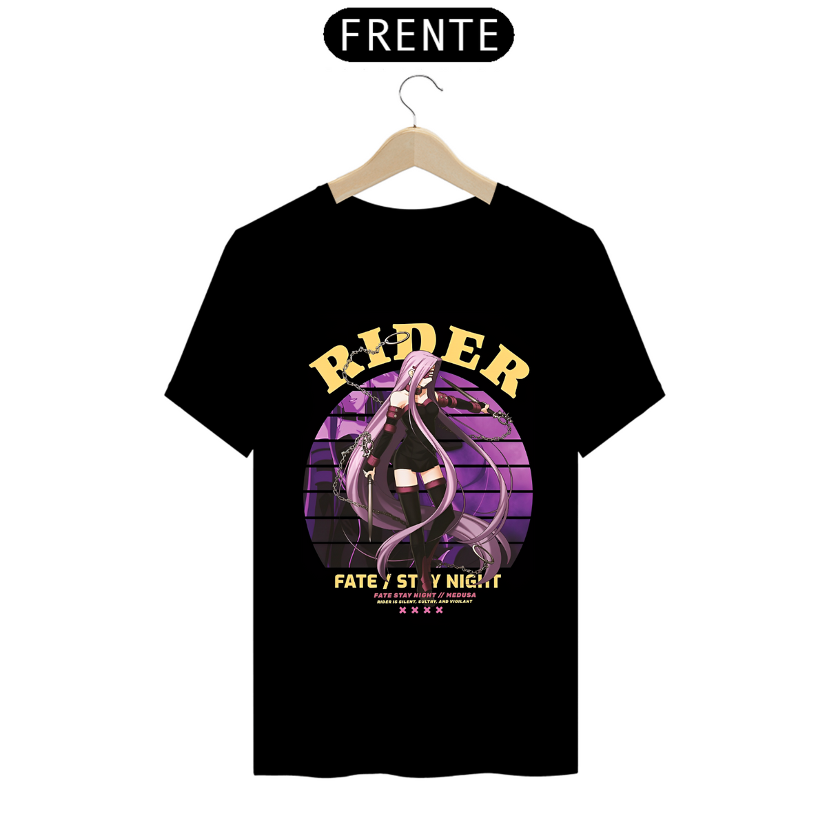 Nome do produto: Camiseta - Rider/Medusa (Fate/Stay Night)