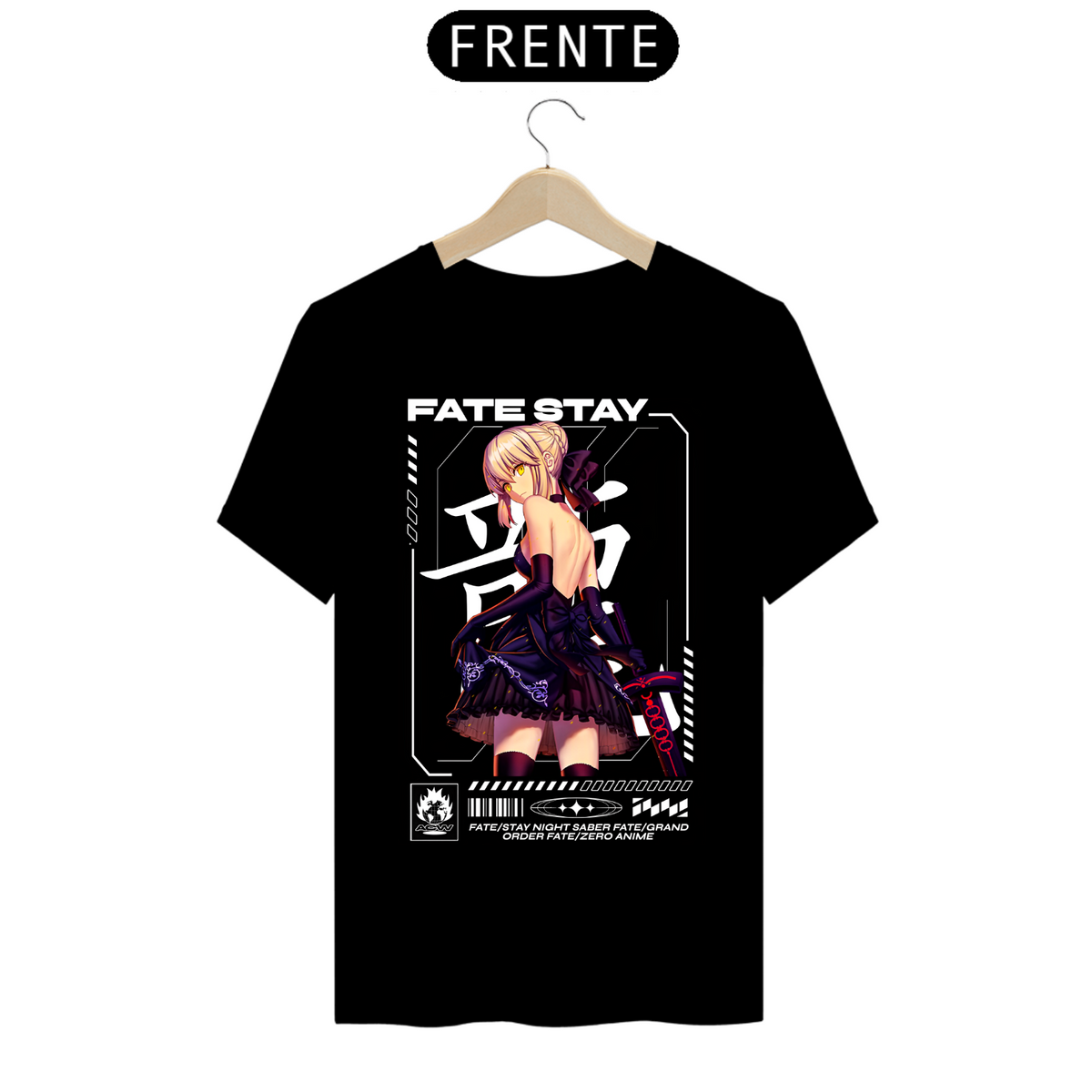 Nome do produto: Camiseta - Saber Alter (Fate/Stay Night)