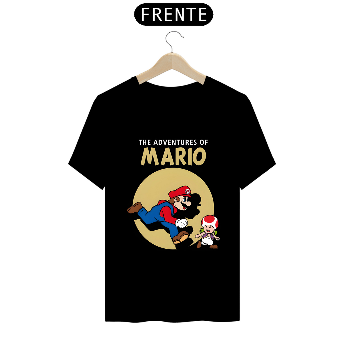 Nome do produto: Camiseta - The Adventures of Mario