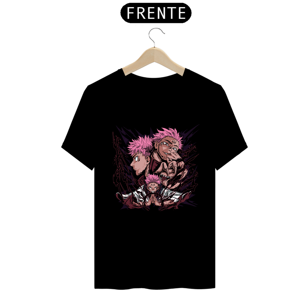 Nome do produto: Camiseta - Sukuna (Jujutsu Kaisen)