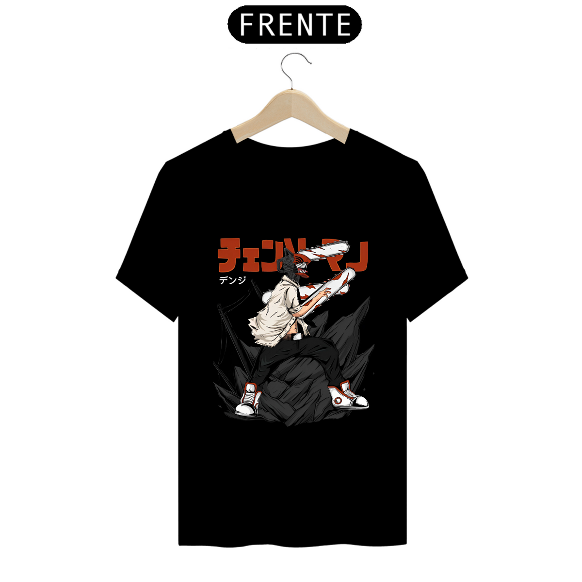 Nome do produto: Camiseta - Denji (Chainsaw Man)