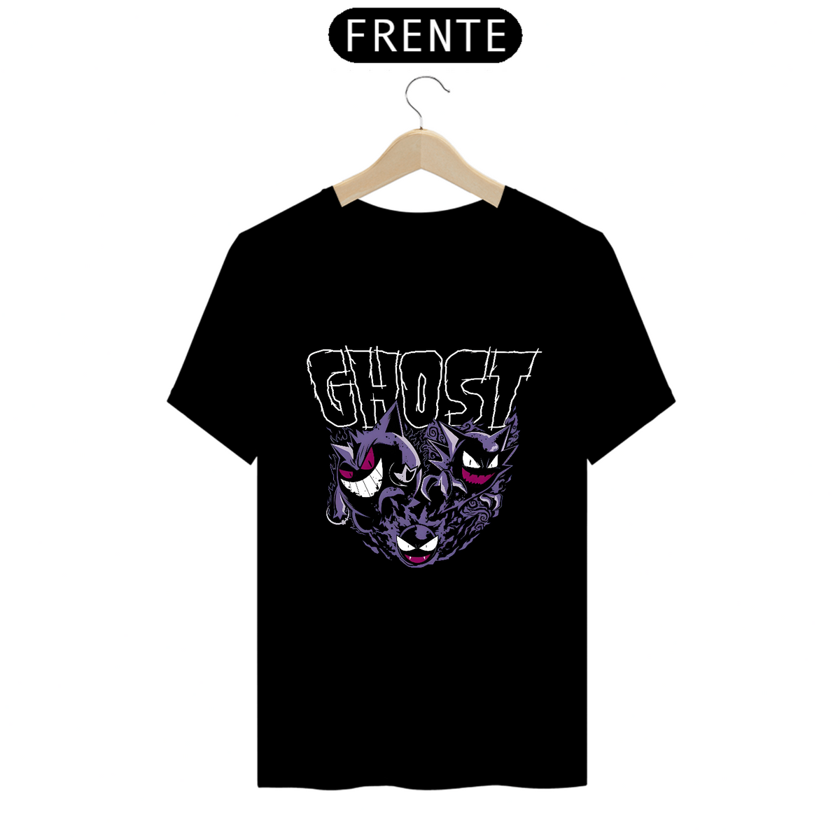 Nome do produto: Camiseta - Ghost (Pokémon)