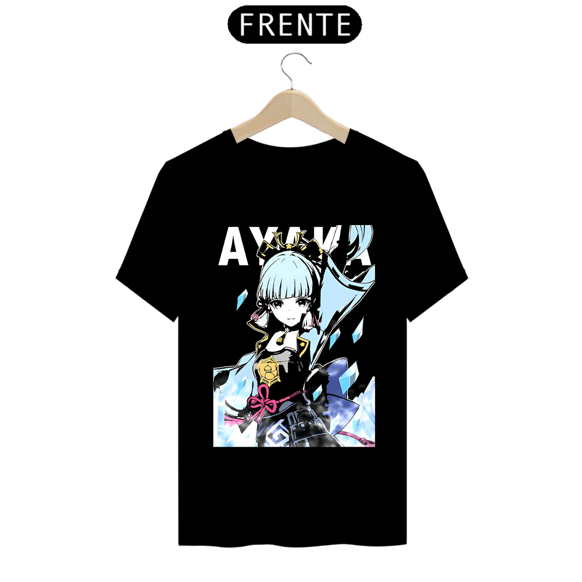 Nome do produto: Camiseta - Ayaka (Genshin Impact)