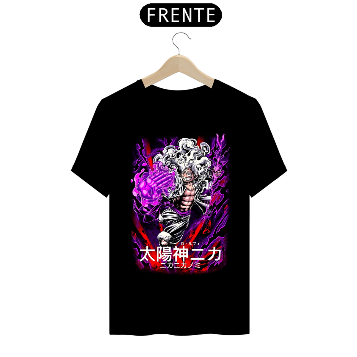 Nome do produto: Camiseta - Luffy Gear 5 (One Piece)