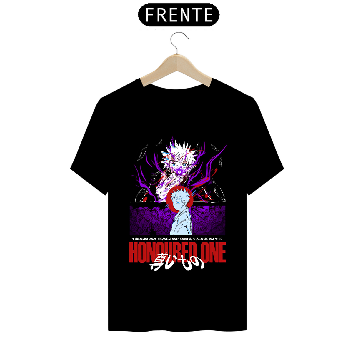 Nome do produto: Camiseta - Satoru Gojo (Jujutsu Kaisen)