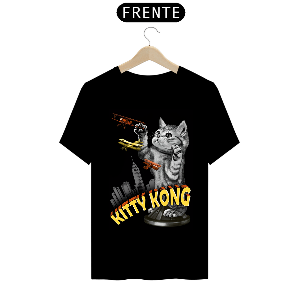 Nome do produto: Camiseta - Kitty Kong