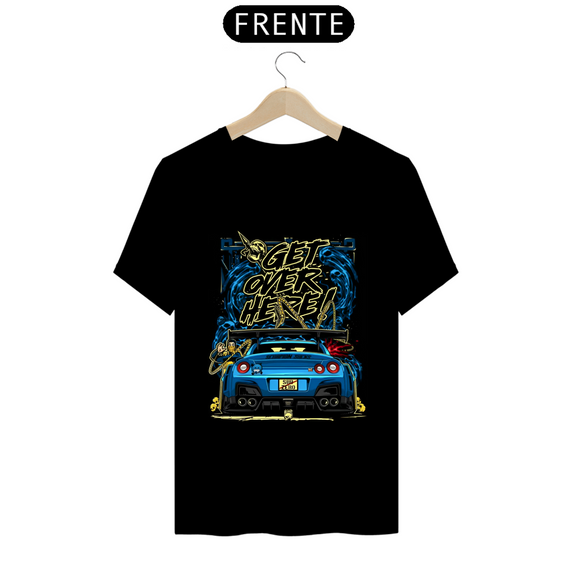 Camiseta - Skyline R35 - Get Over Here