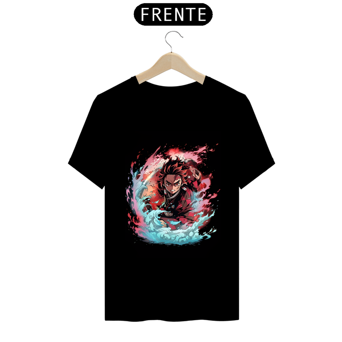 Nome do produto: Camiseta - Tanjiro Kamado (Demon Slayer)