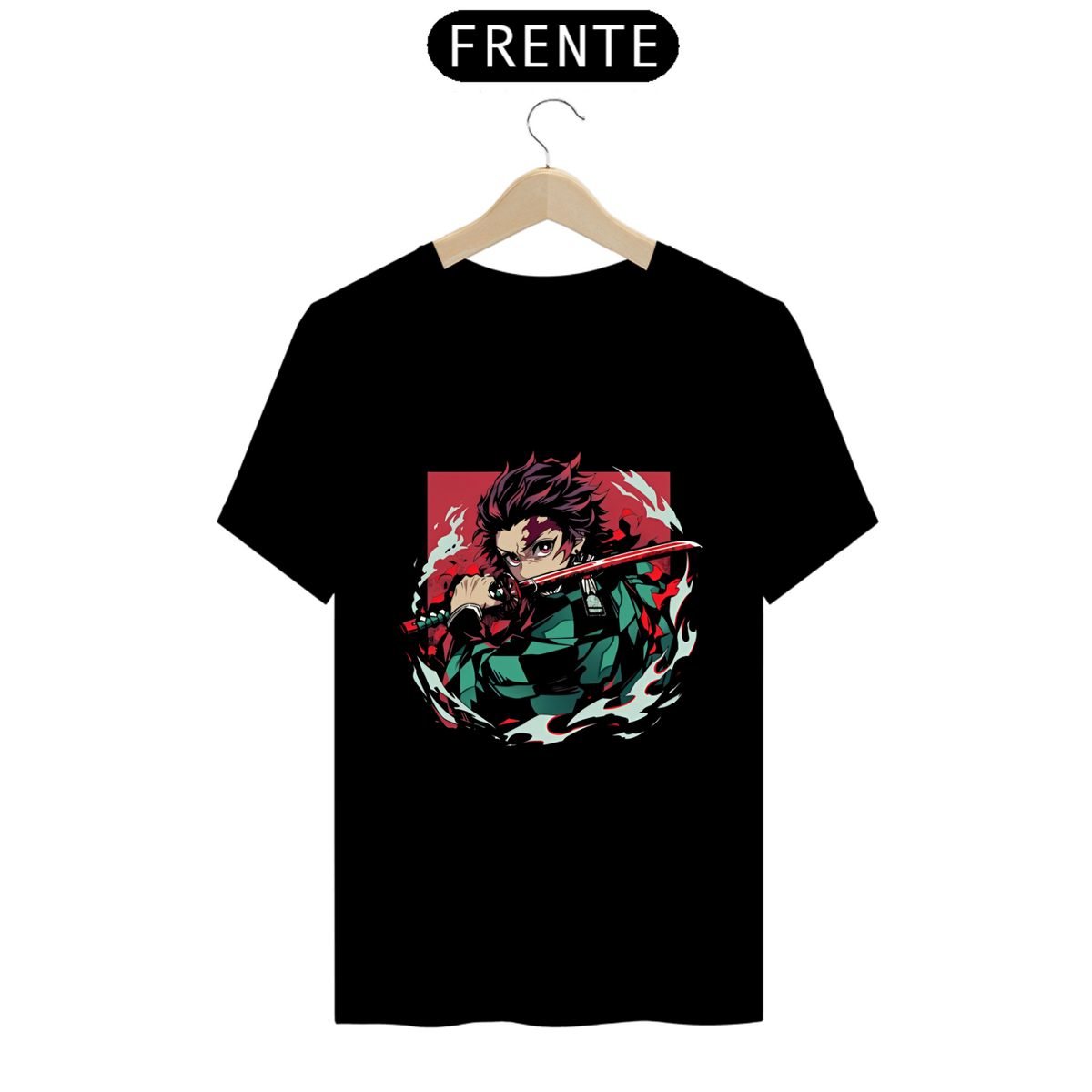 Nome do produto: Camiseta - Tanjiro Kamado (Demon Slayer)