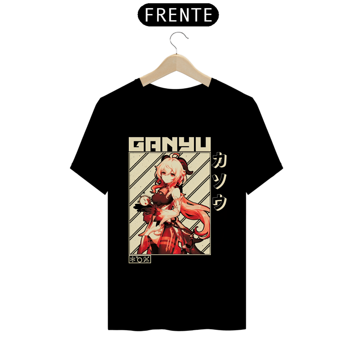 Nome do produto: Camiseta - Ganyu (Genshin Impact)