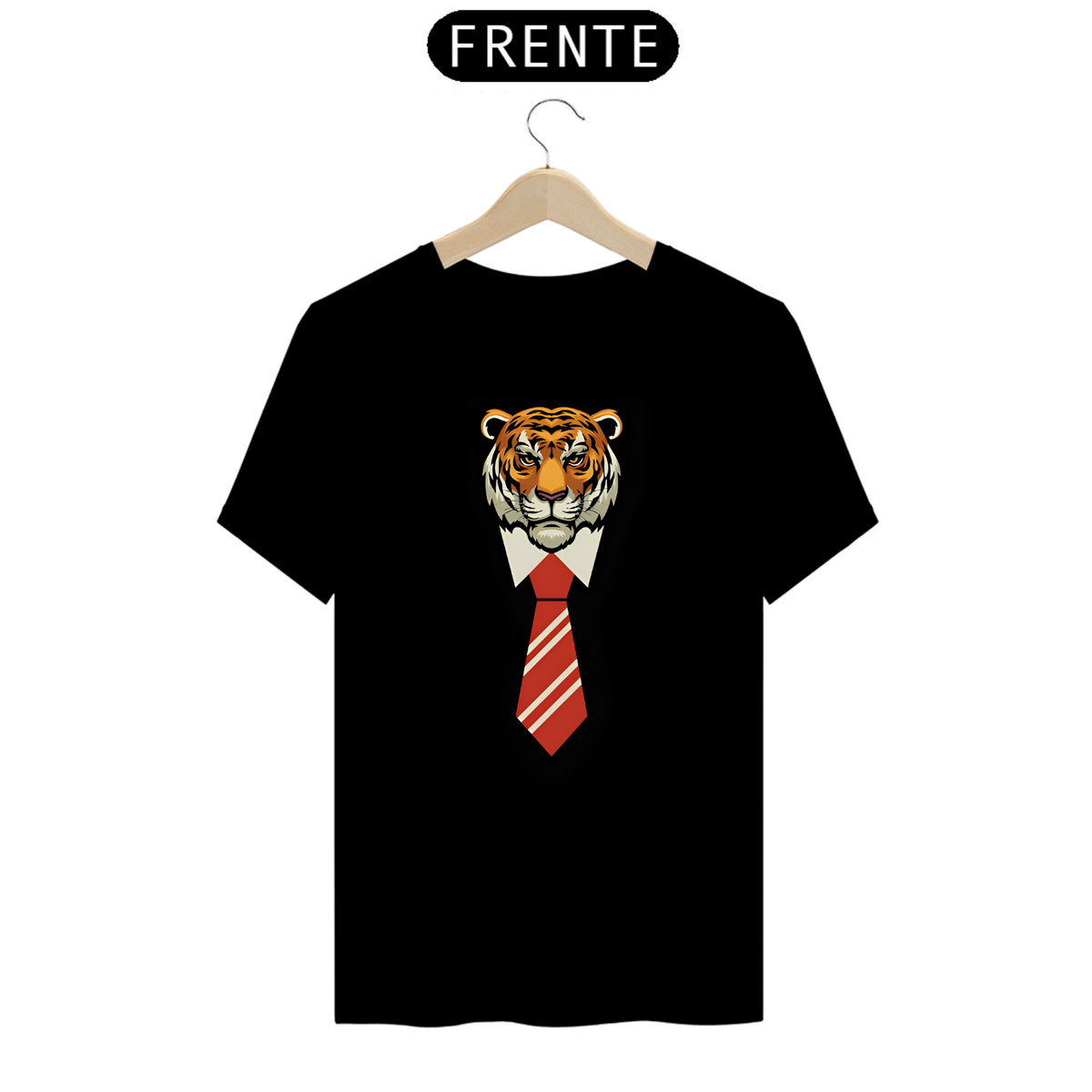 Nome do produto: Camiseta - Tigre Engravatado