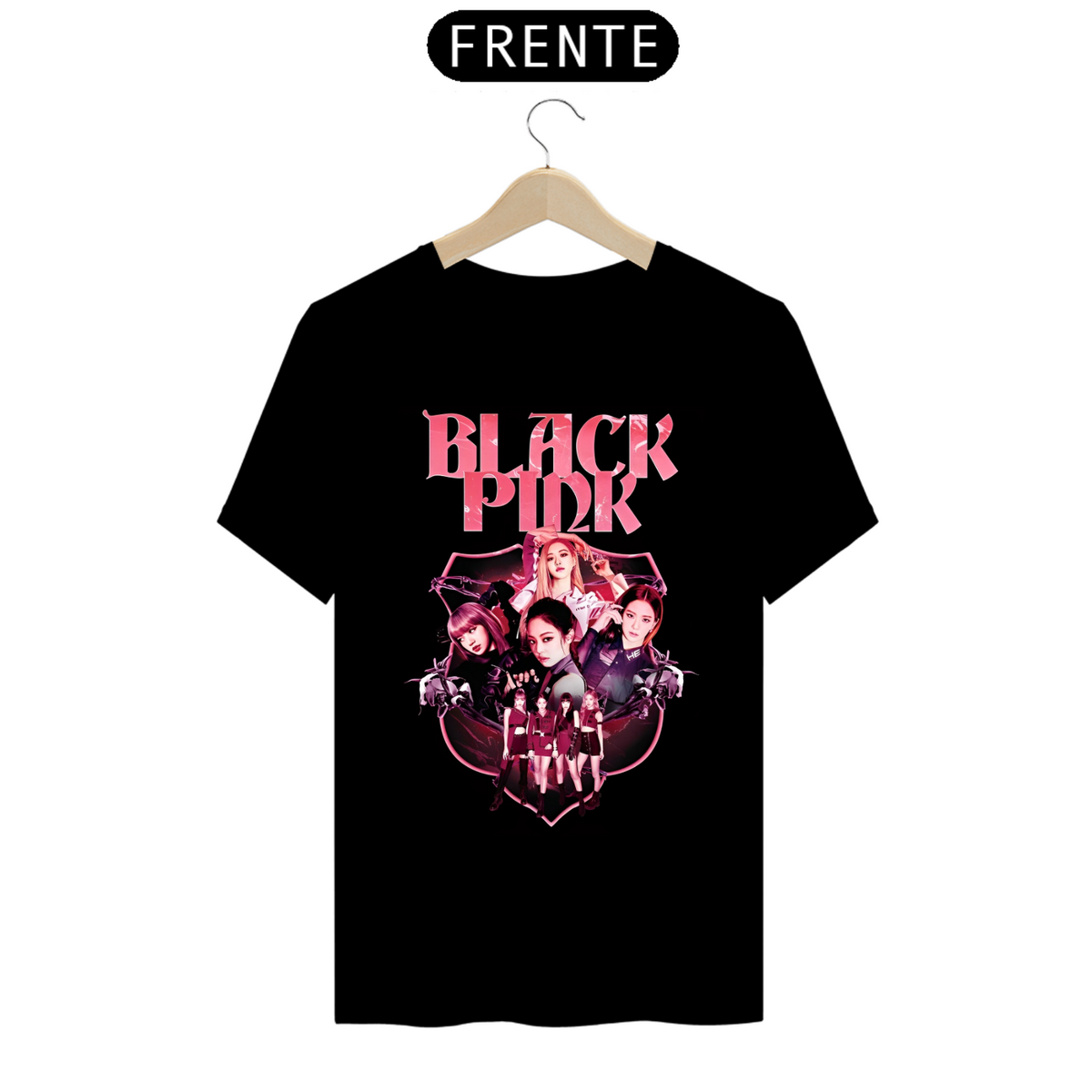 Nome do produto: Camiseta - Black Pínk