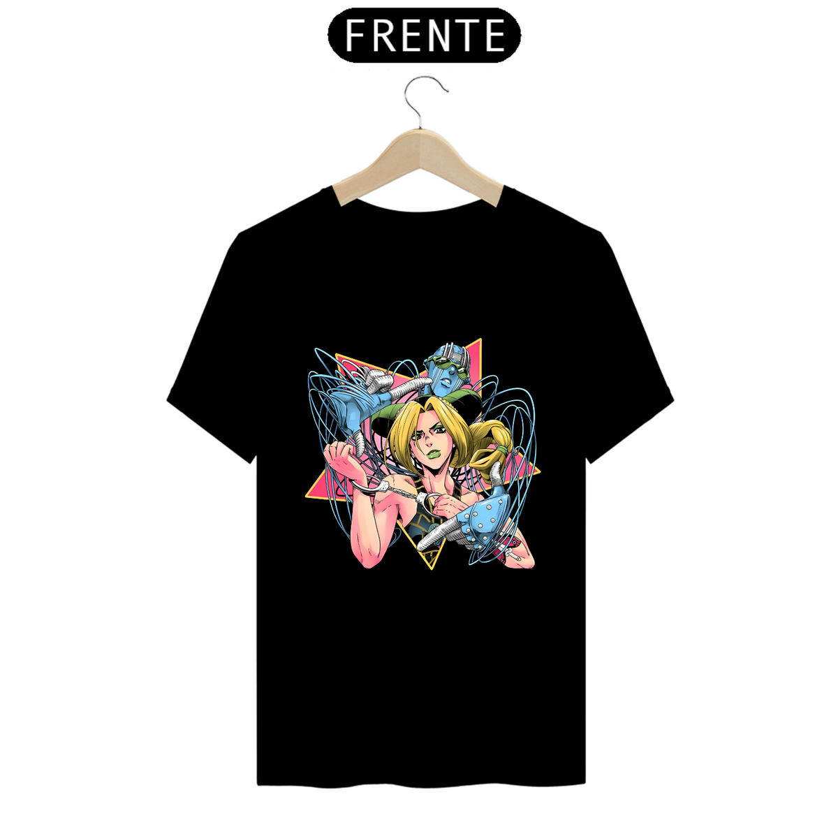 Nome do produto: Camiseta - Jolyne Kujo (Jojo\'s Bizzare Adventure)