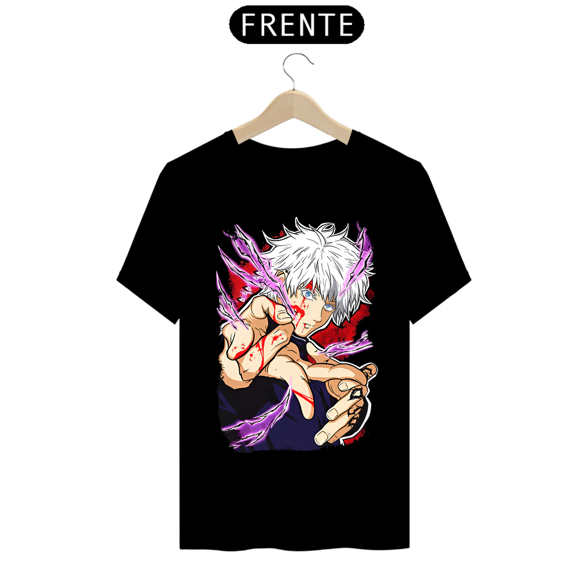 Nome do produto: Camiseta - Satoru Gojo (Jujutsu Kaisen)