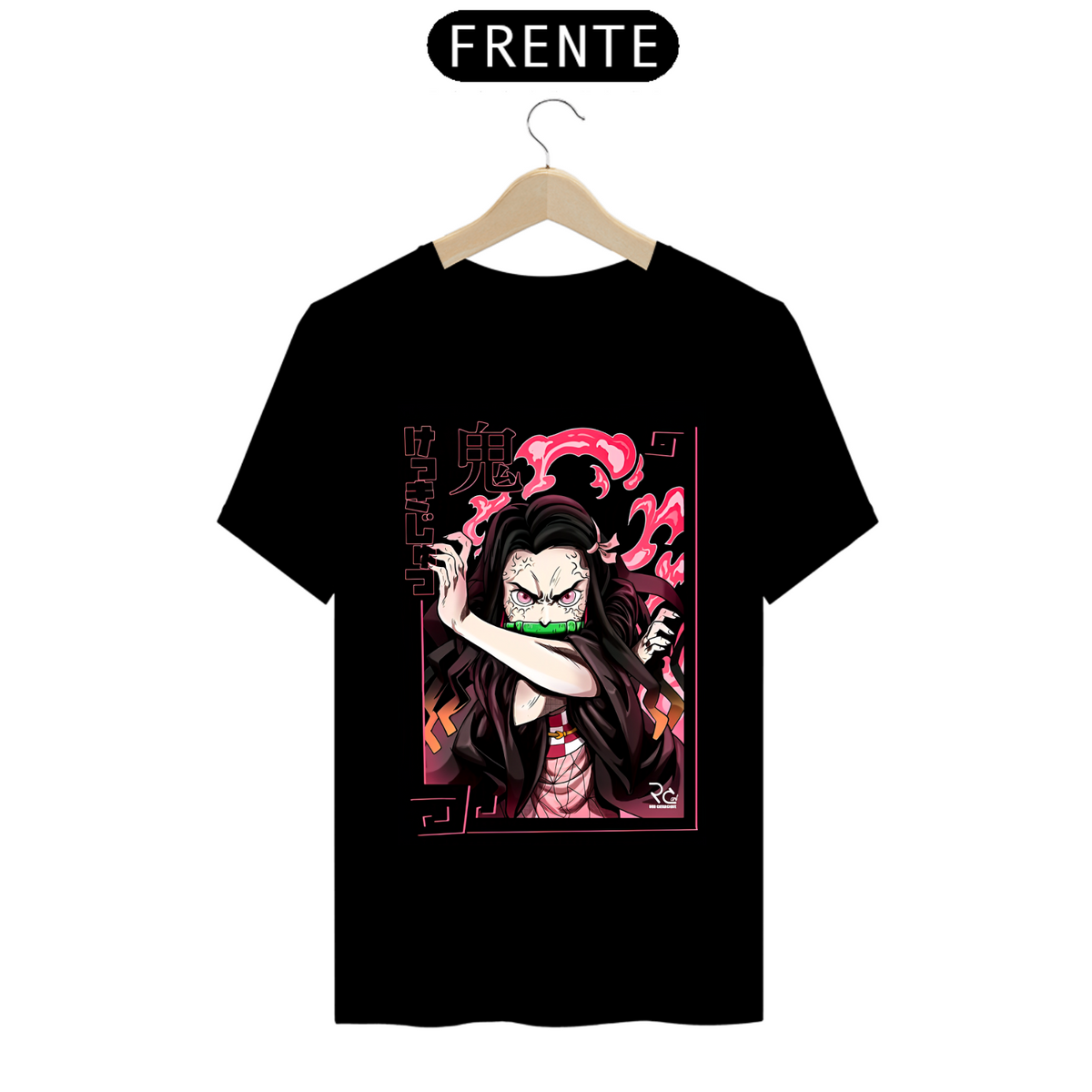 Nome do produto: Camiseta - Nezuko Kamado (Demon Slayer)