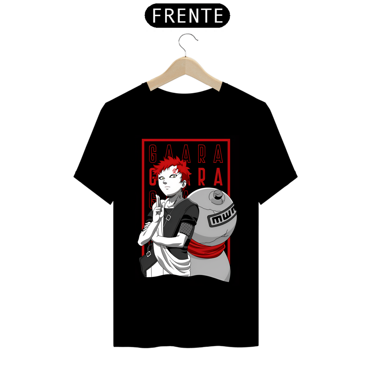 Nome do produto: Camiseta - Gaara (Naruto)