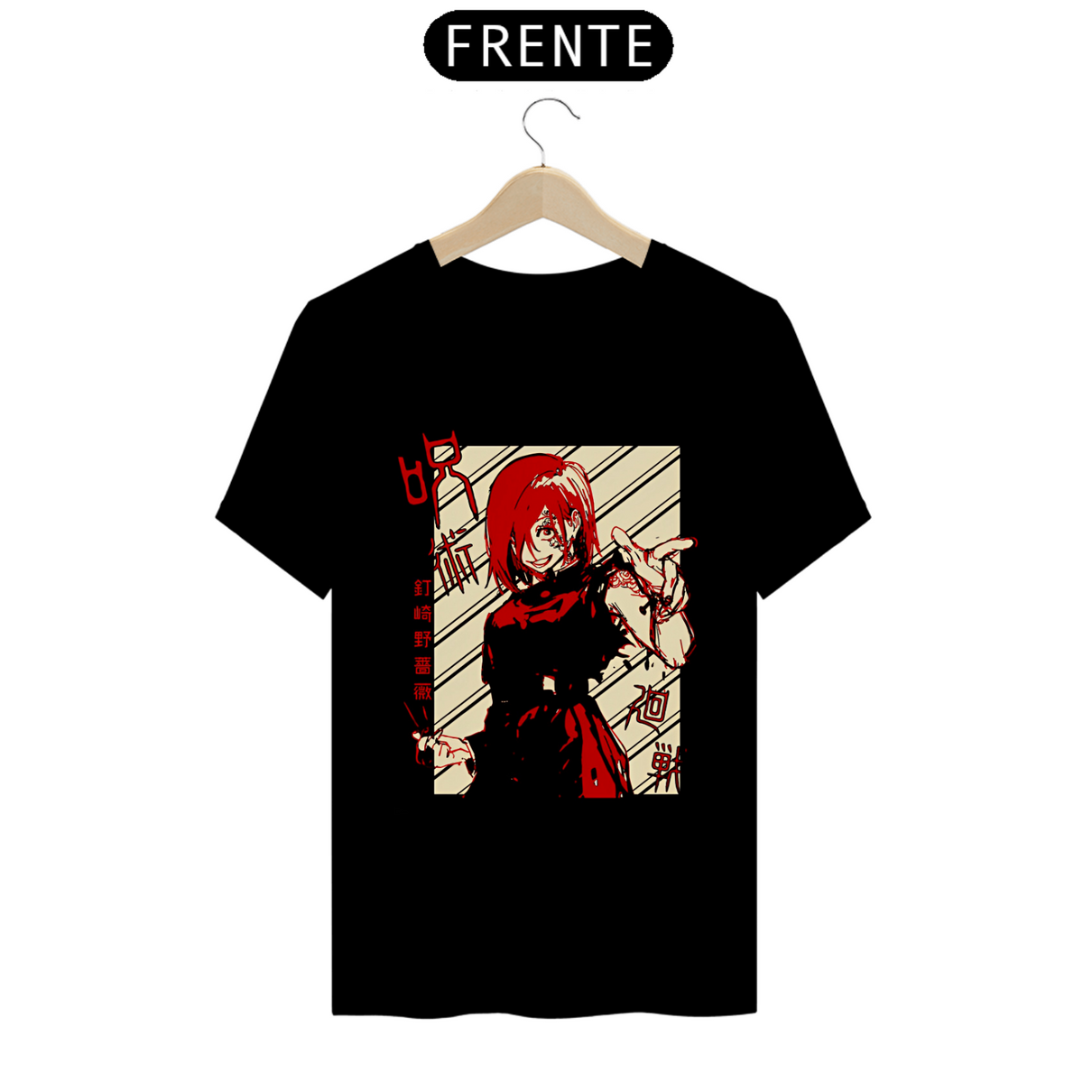 Nome do produto: Camiseta - Nobara Kugisaki (Jujutsu Kaisen)