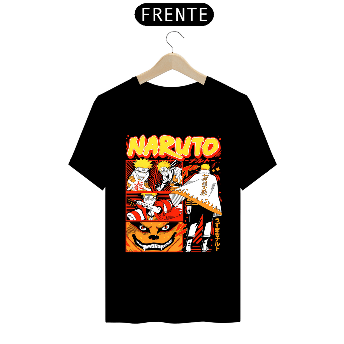 Nome do produto: Camiseta - Naruto Uzumaki