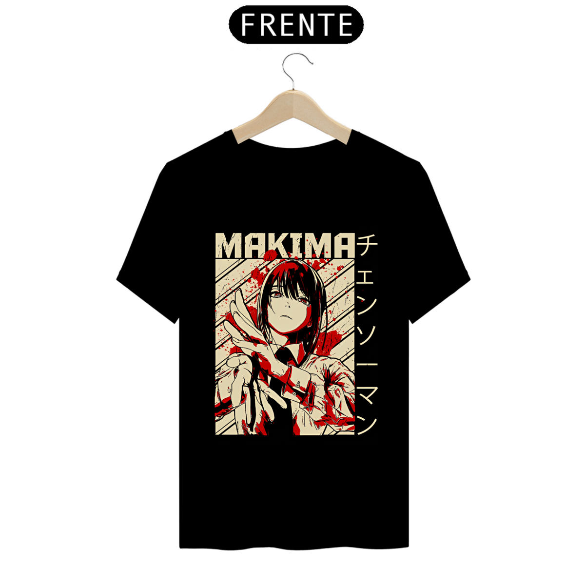 Nome do produto: Camiseta - Makima (Chainsaw Man)