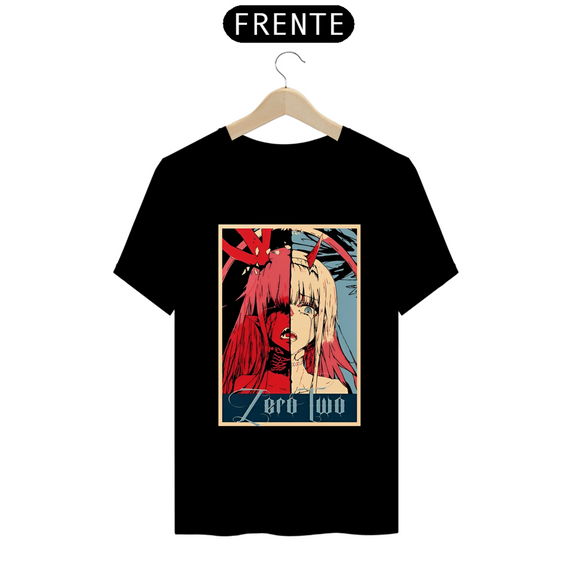 Camiseta - Zero Two (Darling in the Franxx)