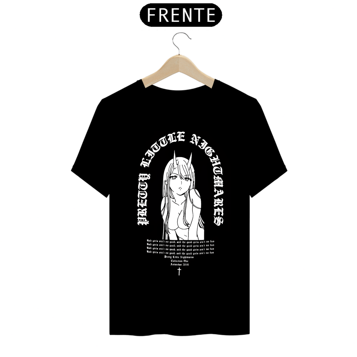 Nome do produto: Camiseta - Waifu Girl