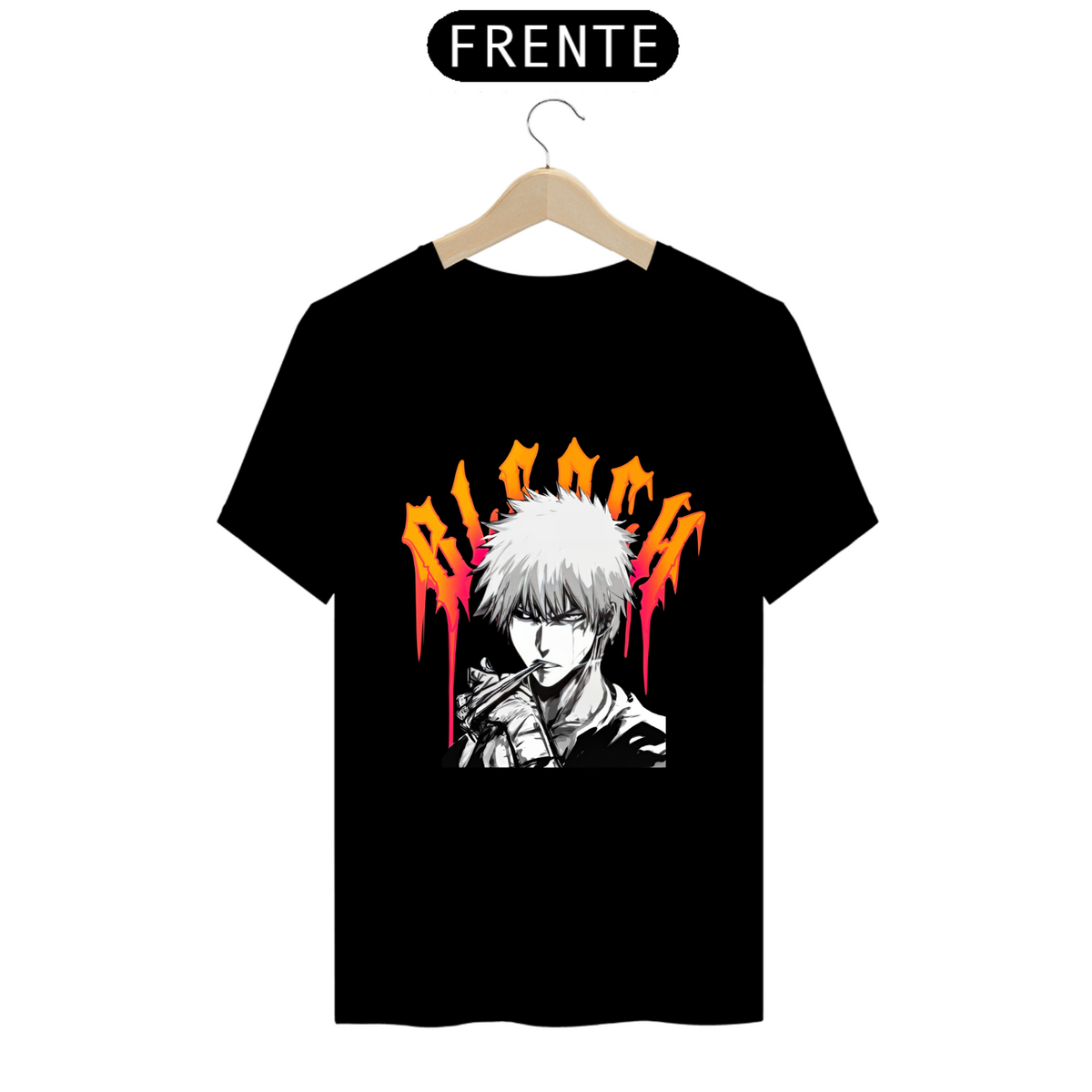 Nome do produto: Camiseta - Ichigo Kurosaki (Bleach)