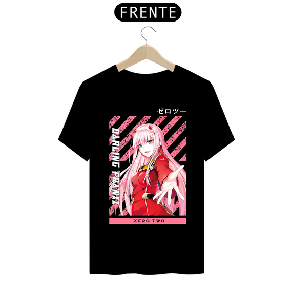 Camiseta - Zero Two (Darling in the Franxx)