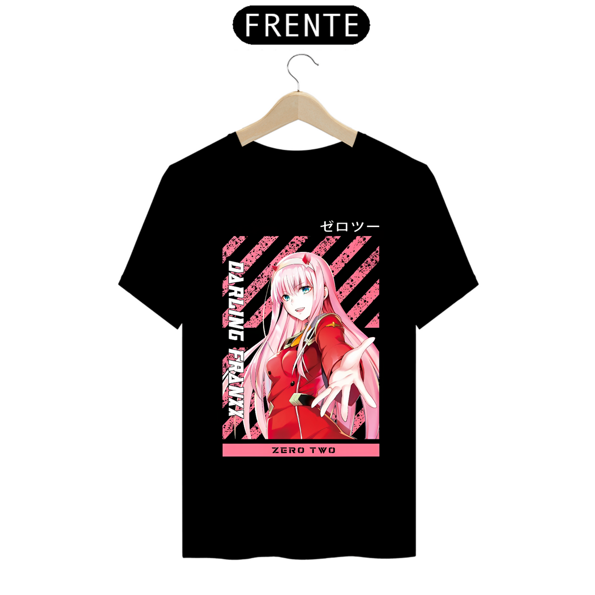 Nome do produto: Camiseta - Zero Two (Darling in the Franxx)