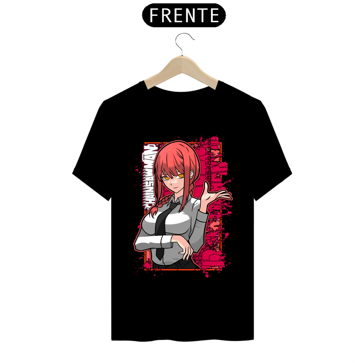 Nome do produto: Camiseta - Makima (Chainsaw Man)