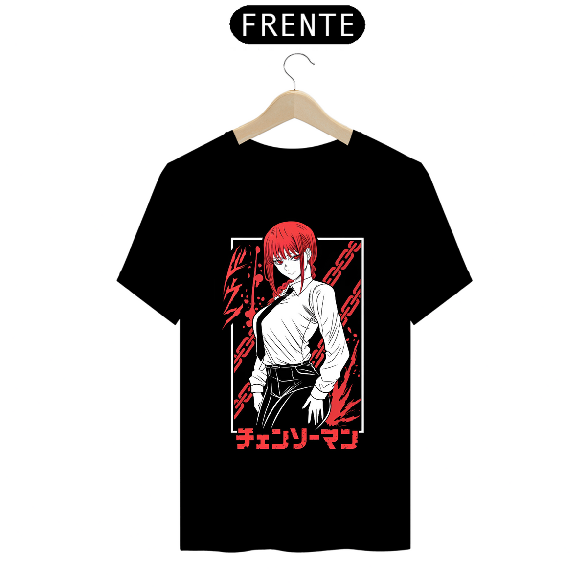 Nome do produto: Camiseta - Makima (Chainsaw Man)