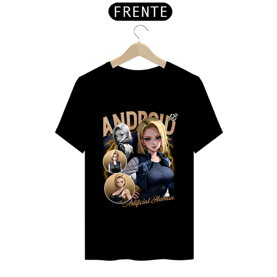 Camiseta - Android 18 (Dragon Ball)