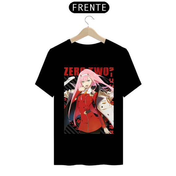 Camiseta - Zero Two (Darling in the Franxx)