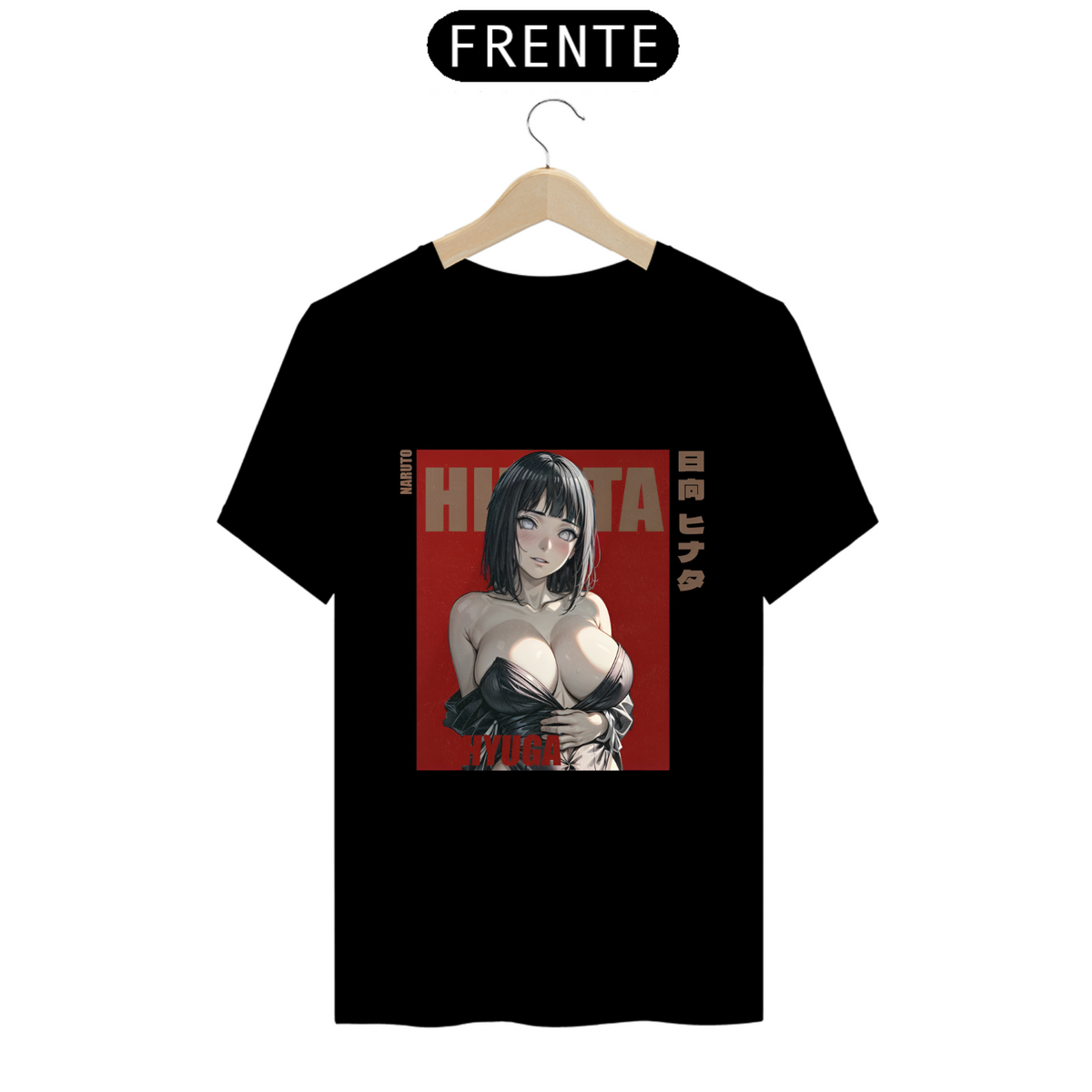 Nome do produto: Camiseta - Hinata Hyuga (Naruto Shippuden)